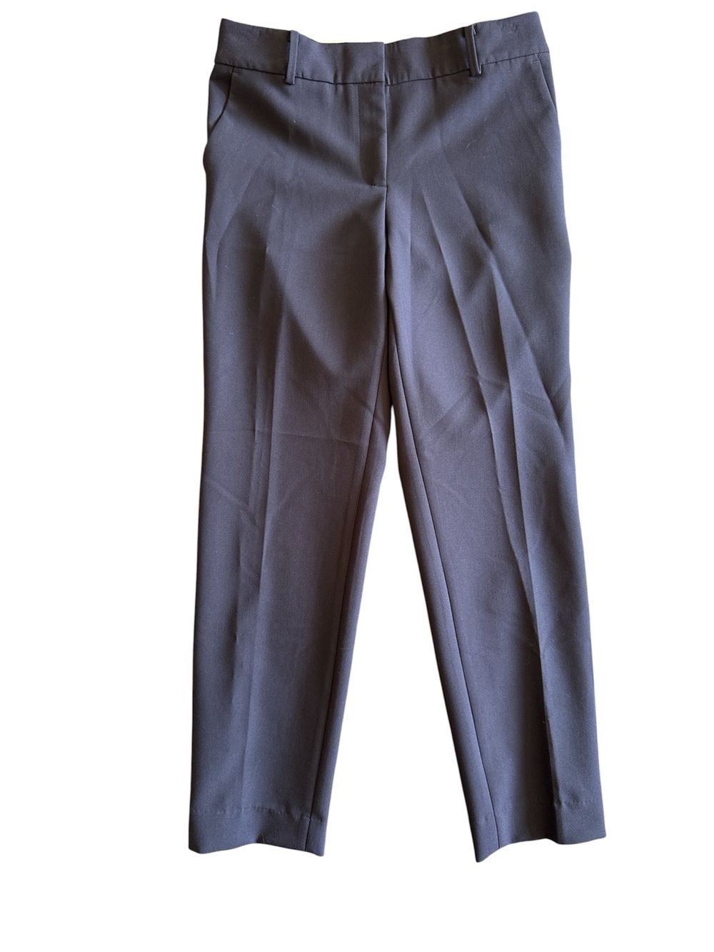 Talbots Women's Straight-Leg Dress Pants in Charcoal Gray